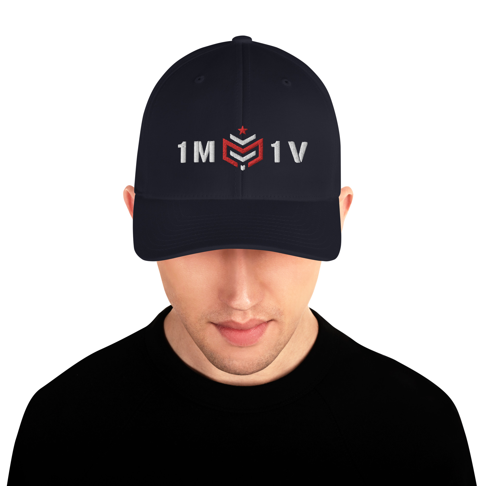 1M1V Fitted Hat - Image 2