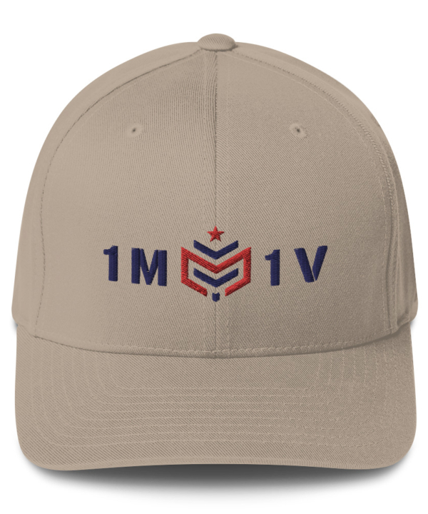 1M1V Fitted Cap - Light - Image 6