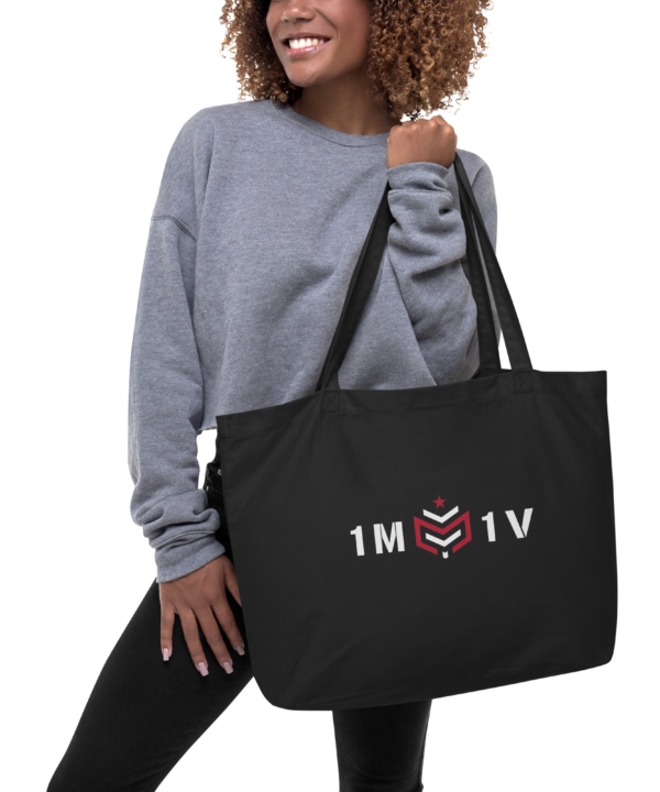 1M1V Large Tote Bag