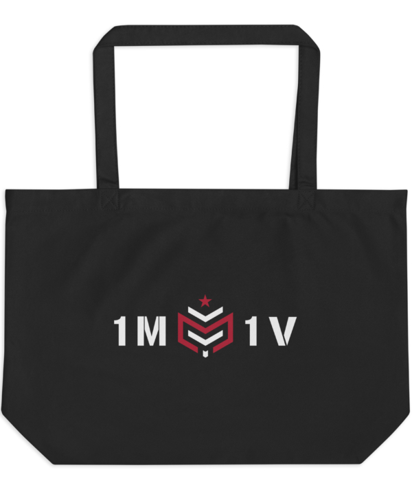 1M1V Large Tote Bag - Image 2