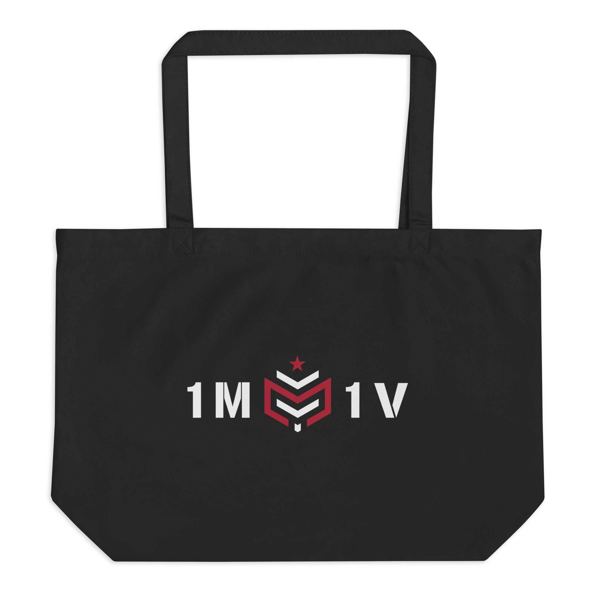 1M1V Large Tote Bag - Image 2