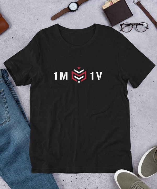 1M1V Tee - Dark - Image 4
