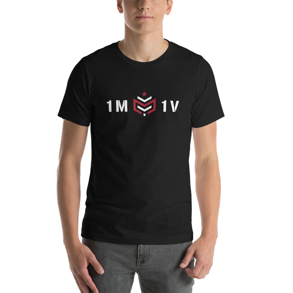 1M1V Tee - Dark - Image 5
