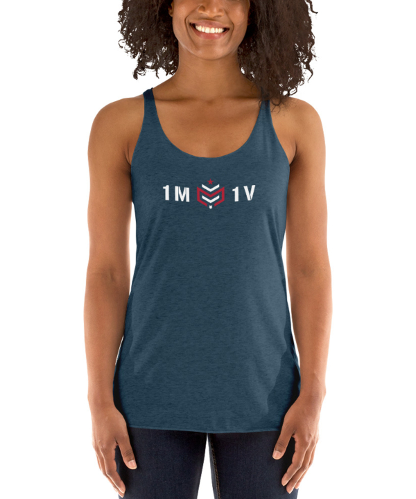 1M1V Racerback Tank - Dark - Image 8