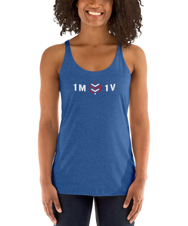 1M1V Racerback Tank - Dark