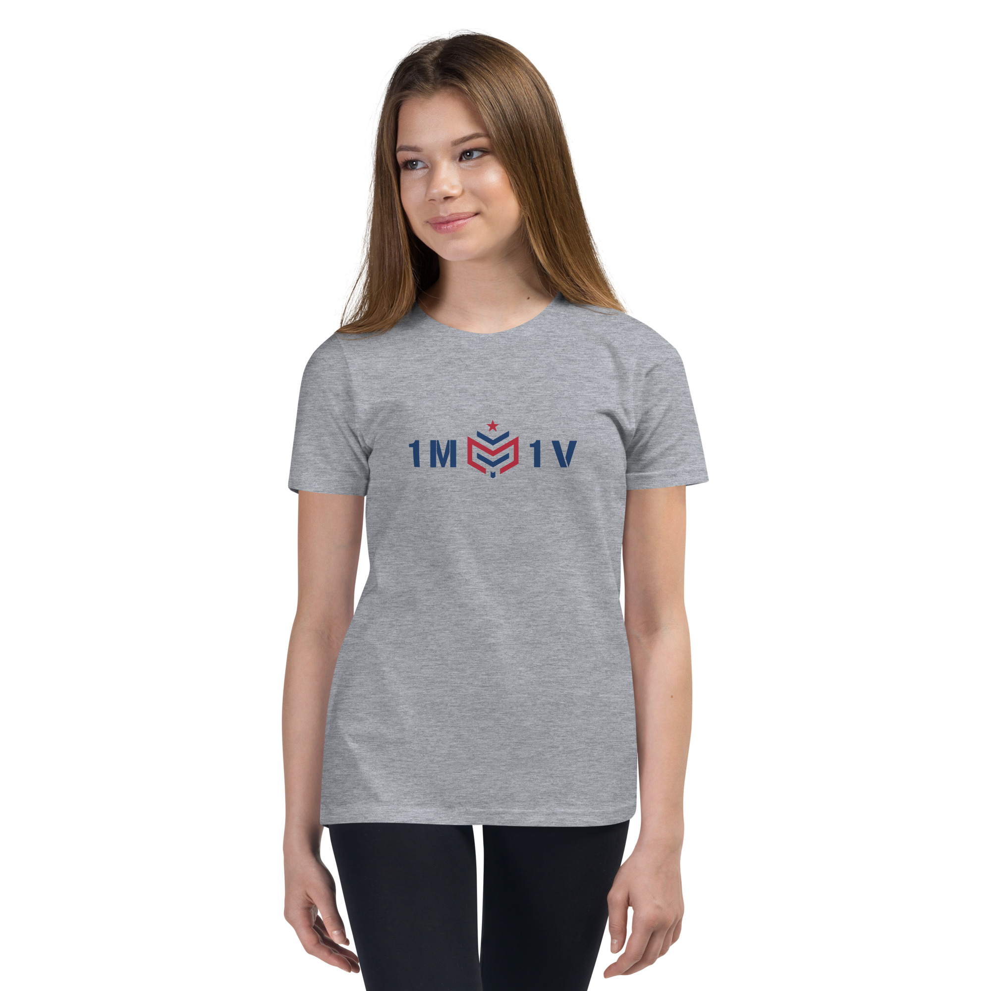 Youth 1M1V Tee - Light - Image 3