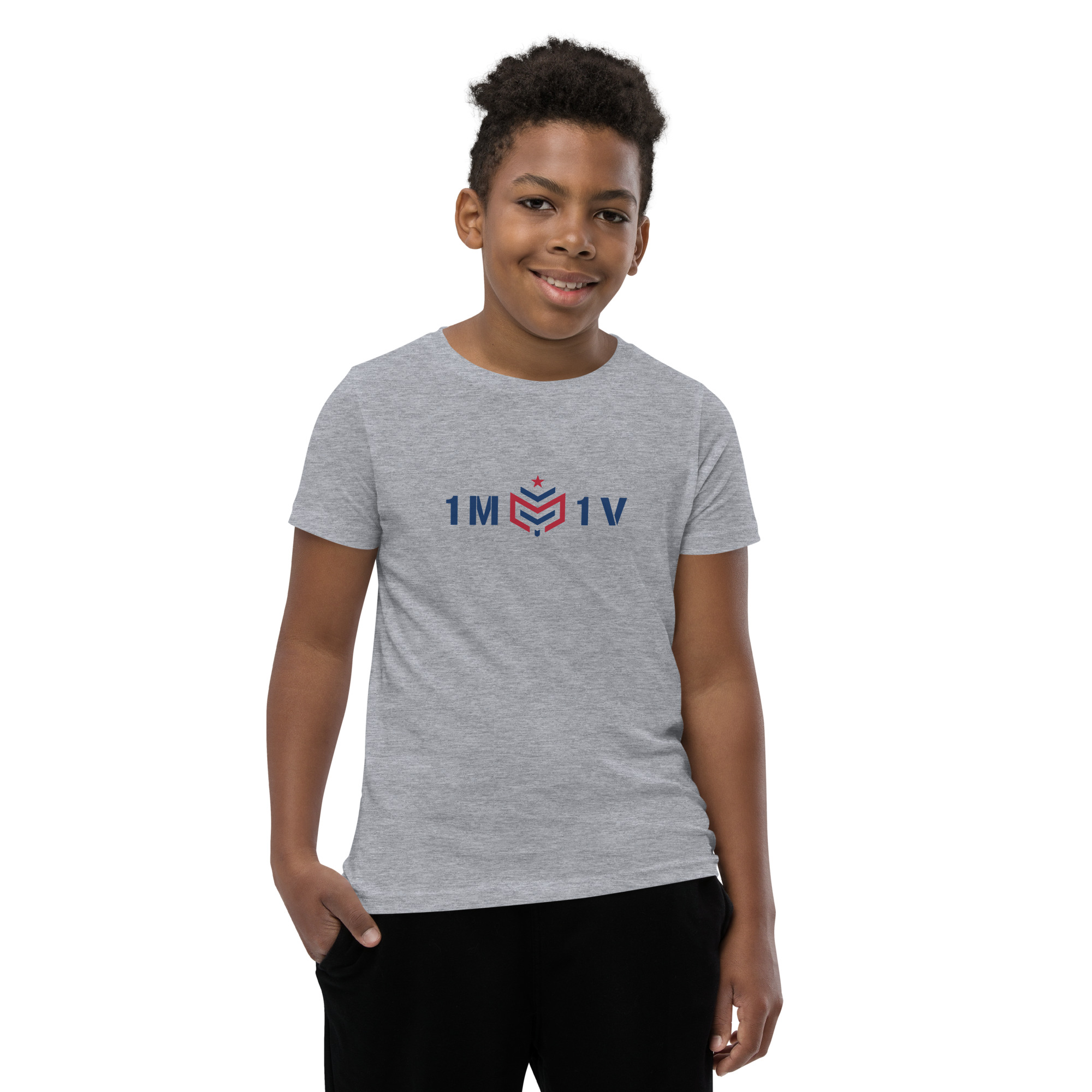 Youth 1M1V Tee - Light - Image 4
