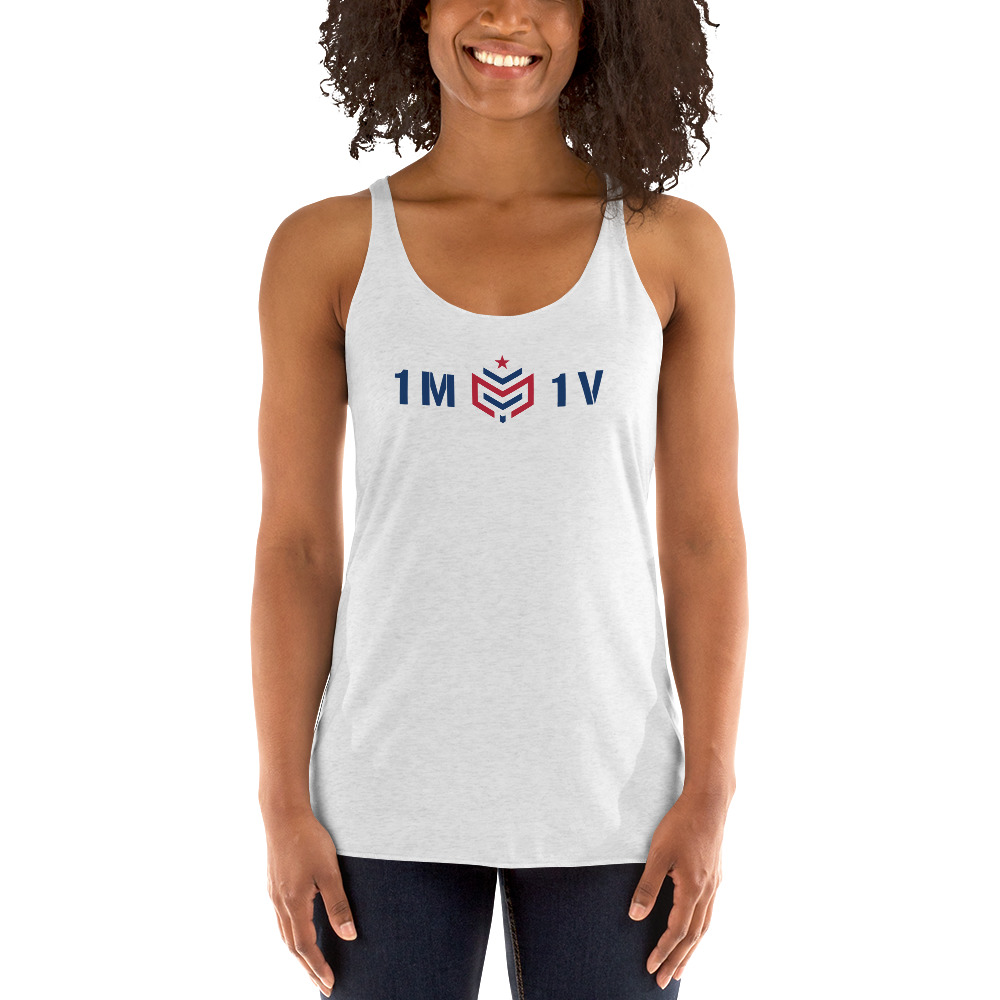 1M1V Racerback Tank - Light
