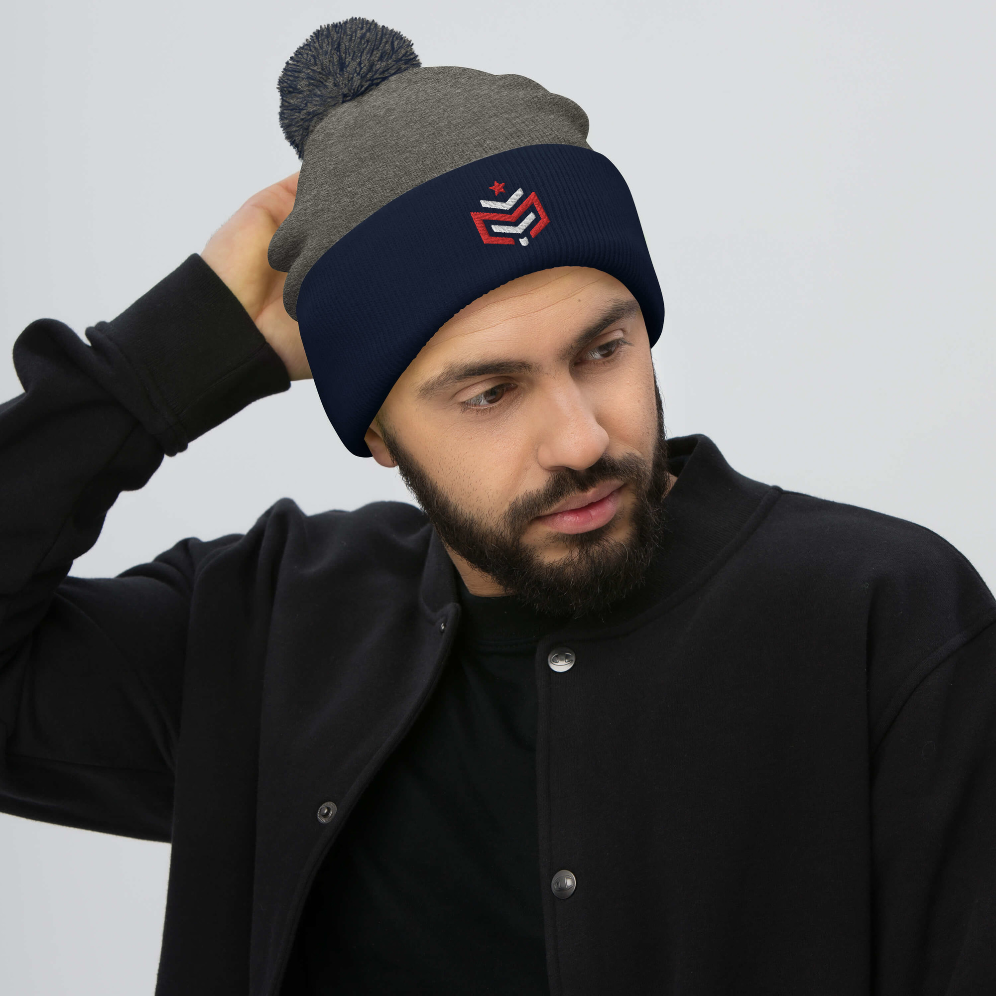 Insignia Pom-Pom Beanie