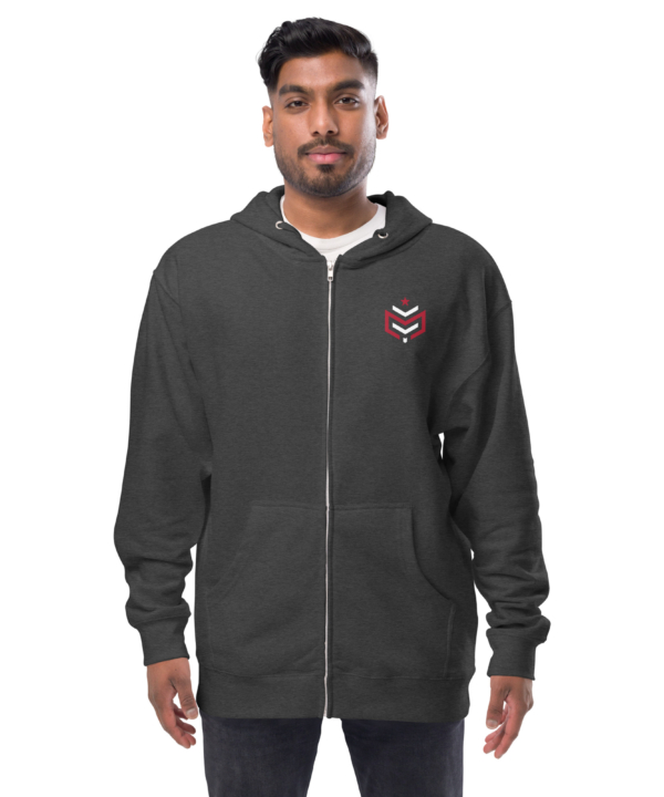 Insignia Fleece Zip Up Hoodie
