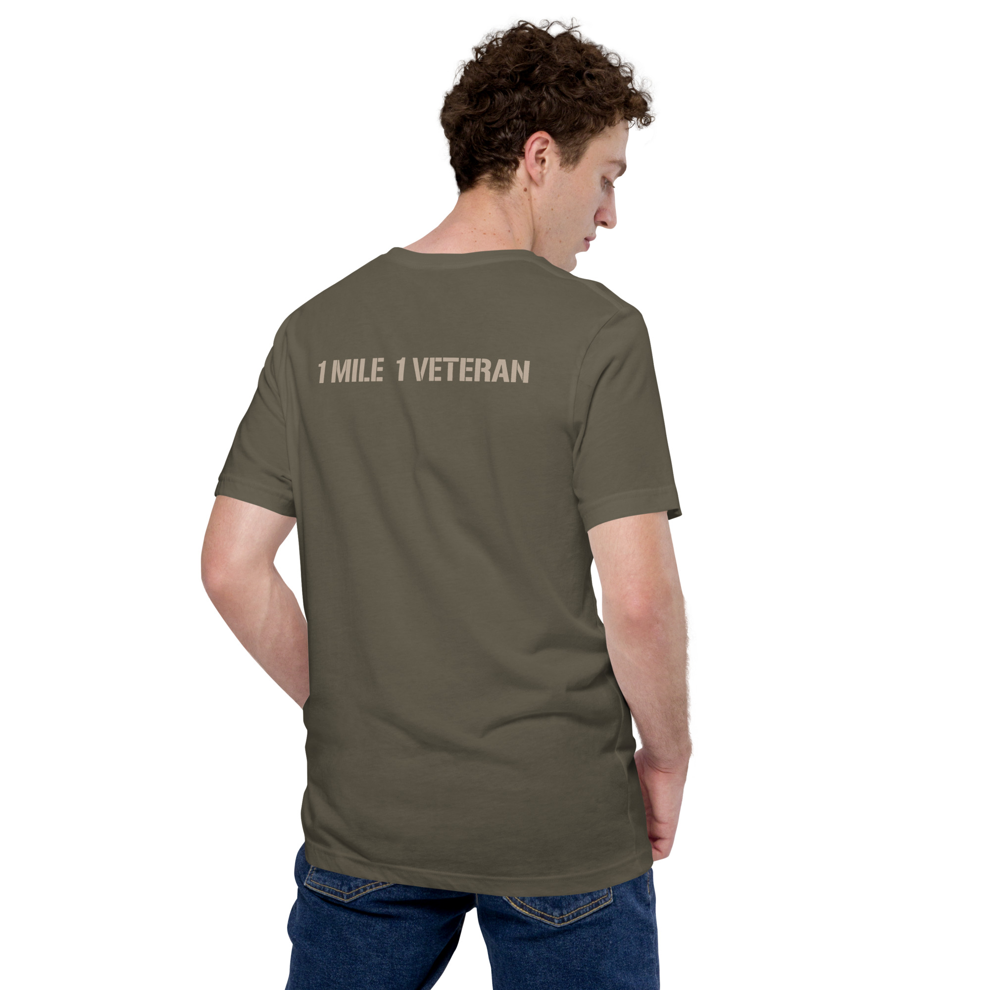 Insignia Tee - Army Green - Image 2