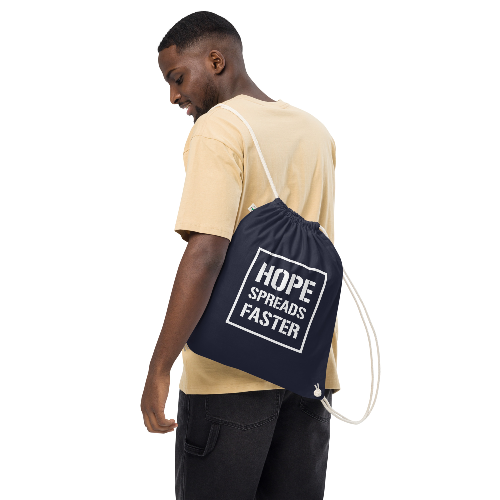 HOPE Drawstring Bag - Image 2