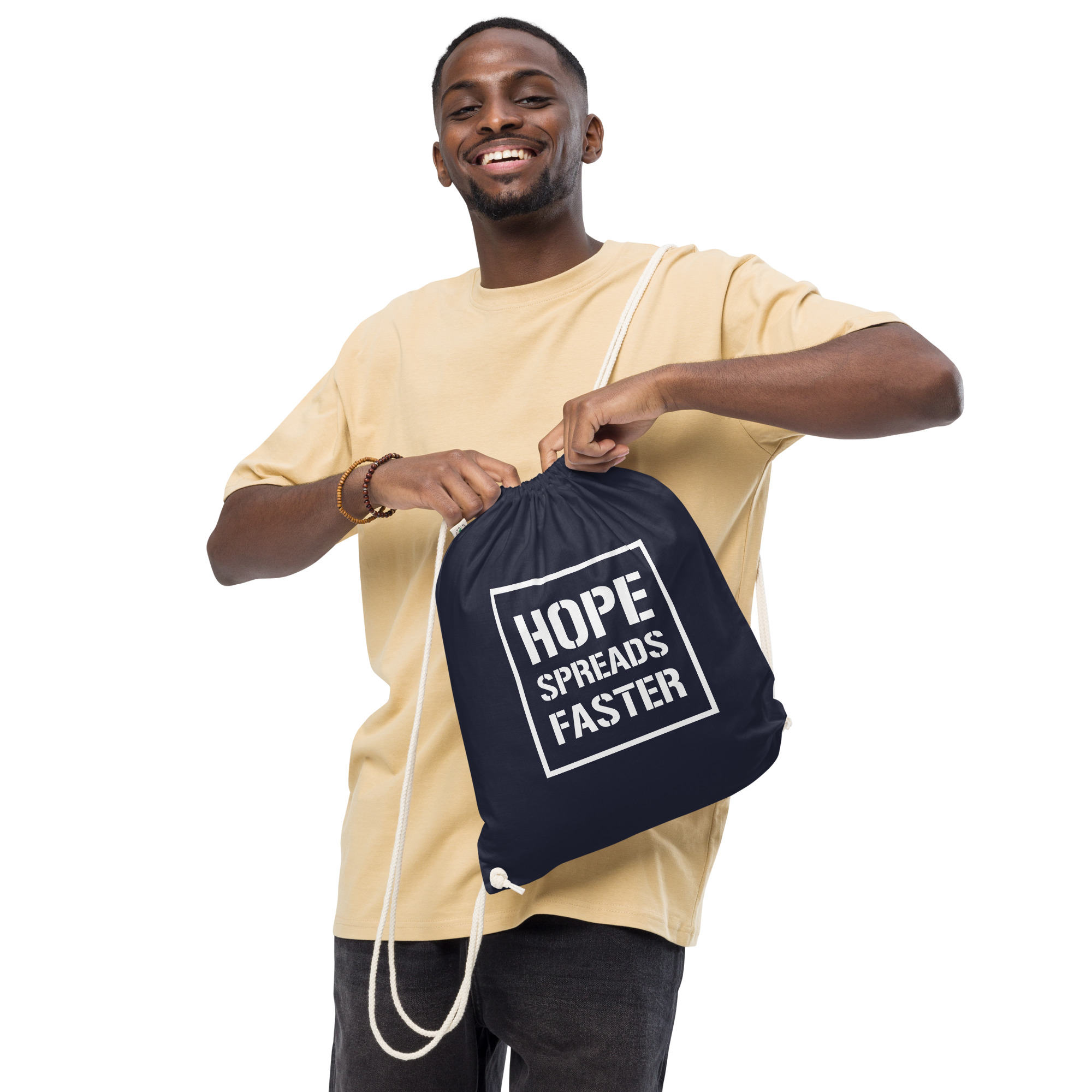 HOPE Drawstring Bag